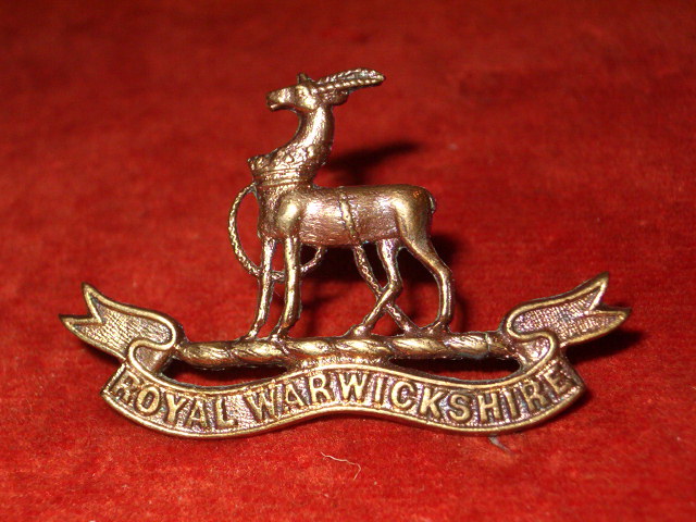 Royal Warwickshire Regiment Bronze Cap Badge